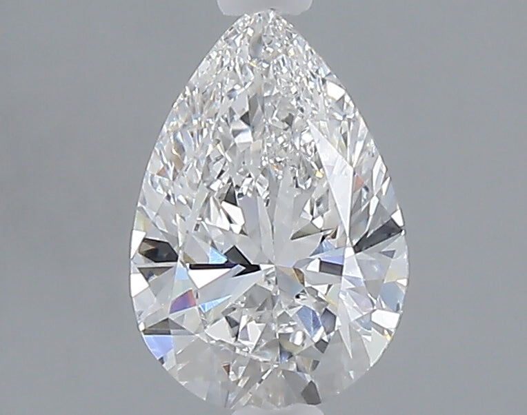 1.05 carat pear lab grown diamond D color VVS2 clarity