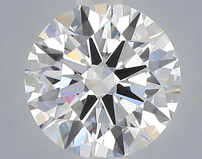 1.04 carat round lab grown diamond E color VVS2 clarity