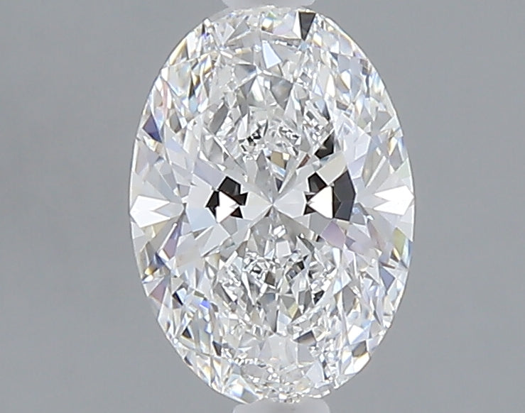 1.09 carat oval lab grown diamond E color VVS2 clarity