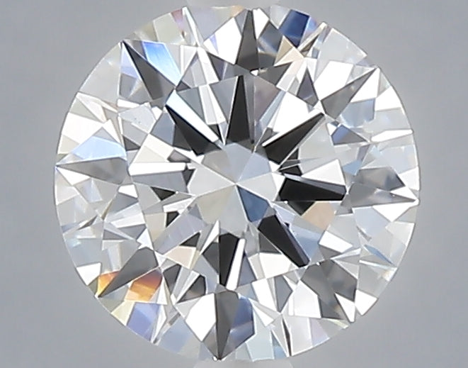 1.51 carat round lab grown diamond D color VVS2 clarity