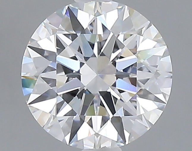 1.51 carat round lab grown diamond D color VVS2 clarity