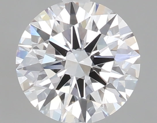 1.02 carat round lab grown diamond D color VVS2 clarity
