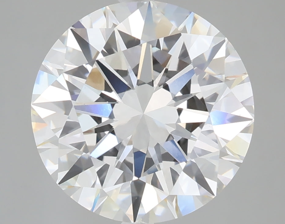 5.01 carat round lab grown diamond E color VS1 clarity