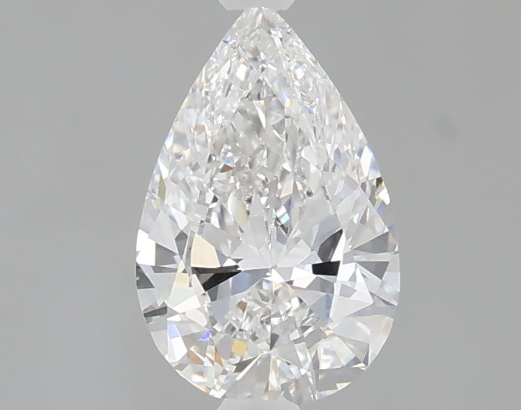 1.00 carat pear lab grown diamond E color VVS2 clarity