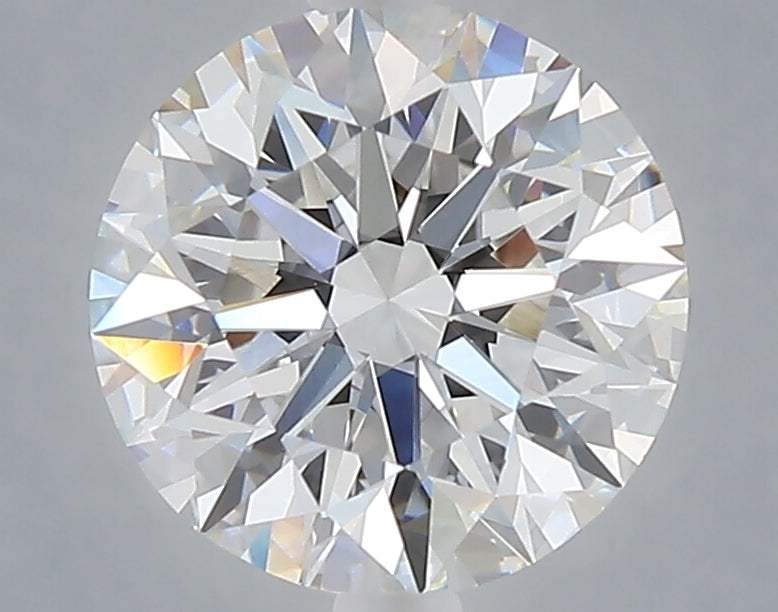 2.50 carat round lab grown diamond E color VVS2 clarity