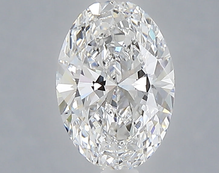 1.03 carat oval lab grown diamond E color VVS2 clarity