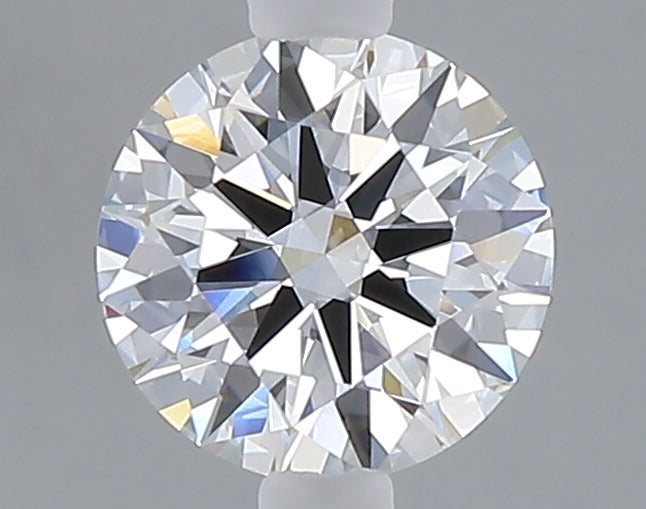 1.06 carat round lab grown diamond D color VVS2 clarity