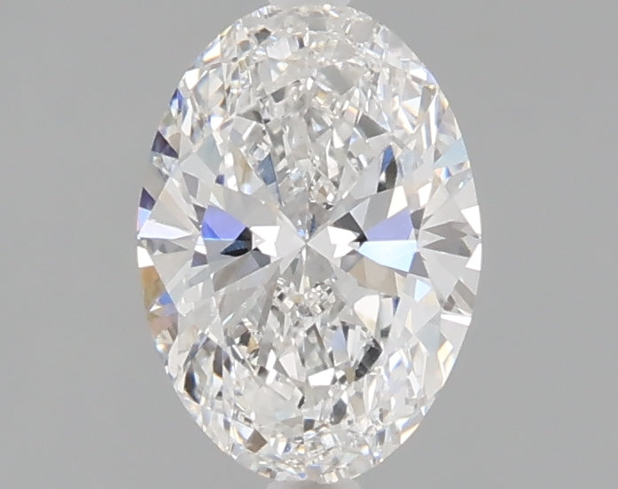 1.05 carat oval lab grown diamond D color VVS2 clarity