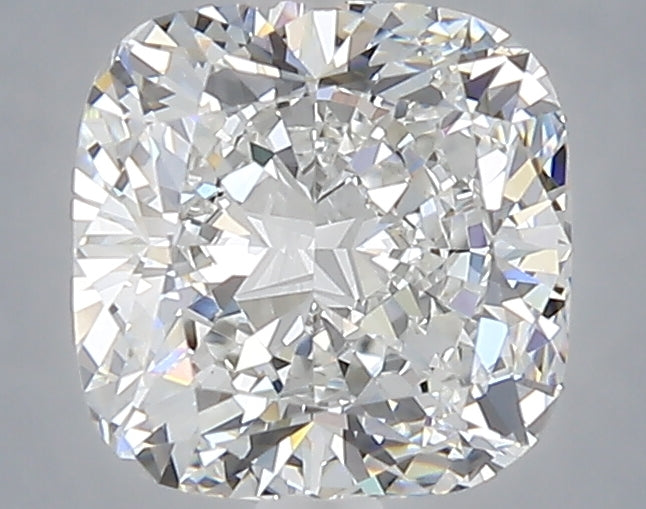 2.04 carat cushion lab grown diamond E color VVS2 clarity