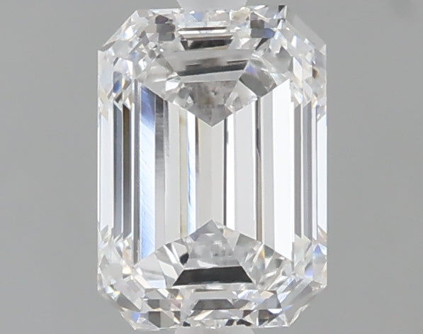 1.01 carat emerald lab grown diamond D color VVS2 clarity