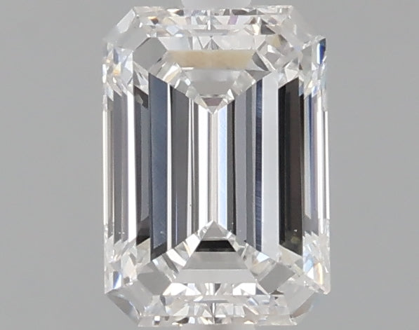 1.01 carat emerald lab grown diamond E color VS1 clarity