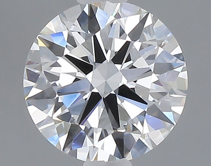 1.00 carat round lab grown diamond E color VVS2 clarity
