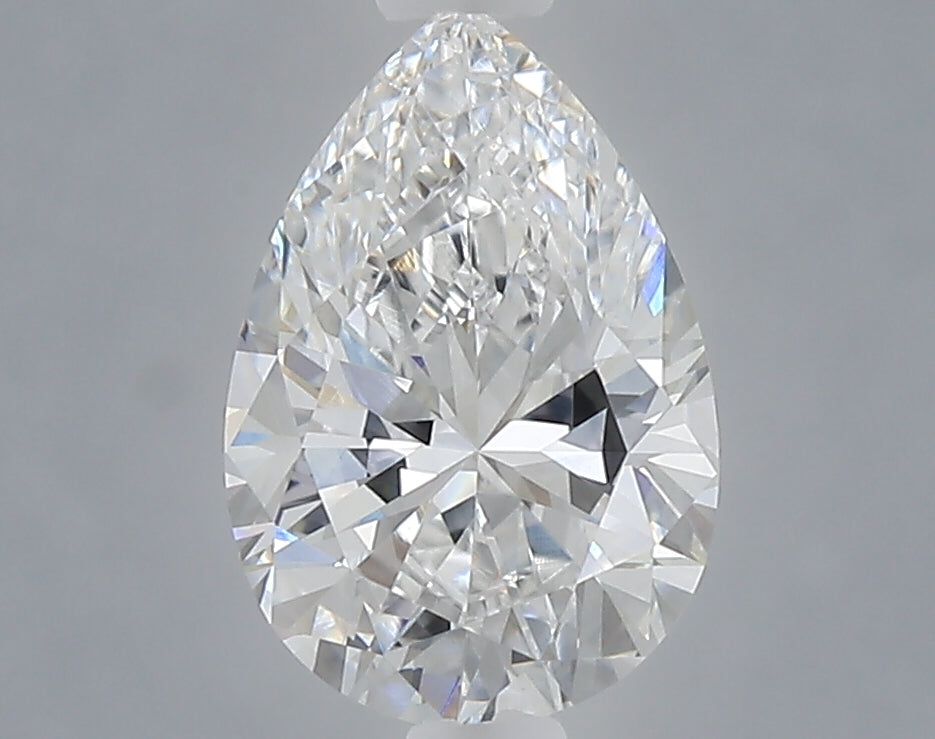 1.01 carat pear lab grown diamond E color VVS2 clarity