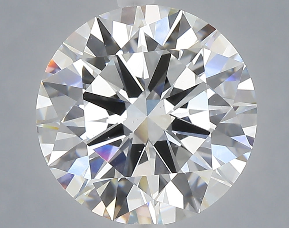 5.01 carat round lab grown diamond E color VS1 clarity