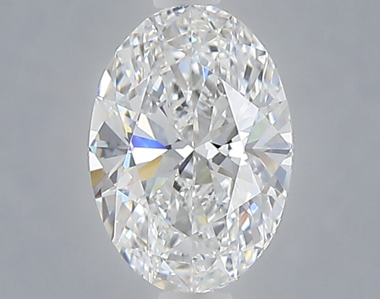1.04 carat oval lab grown diamond D color VVS2 clarity