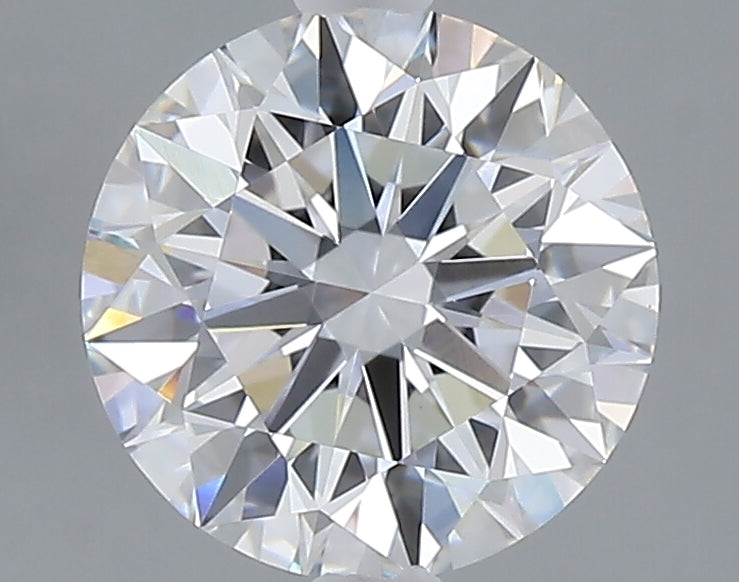 2.22 carat round lab grown diamond E color VS1 clarity