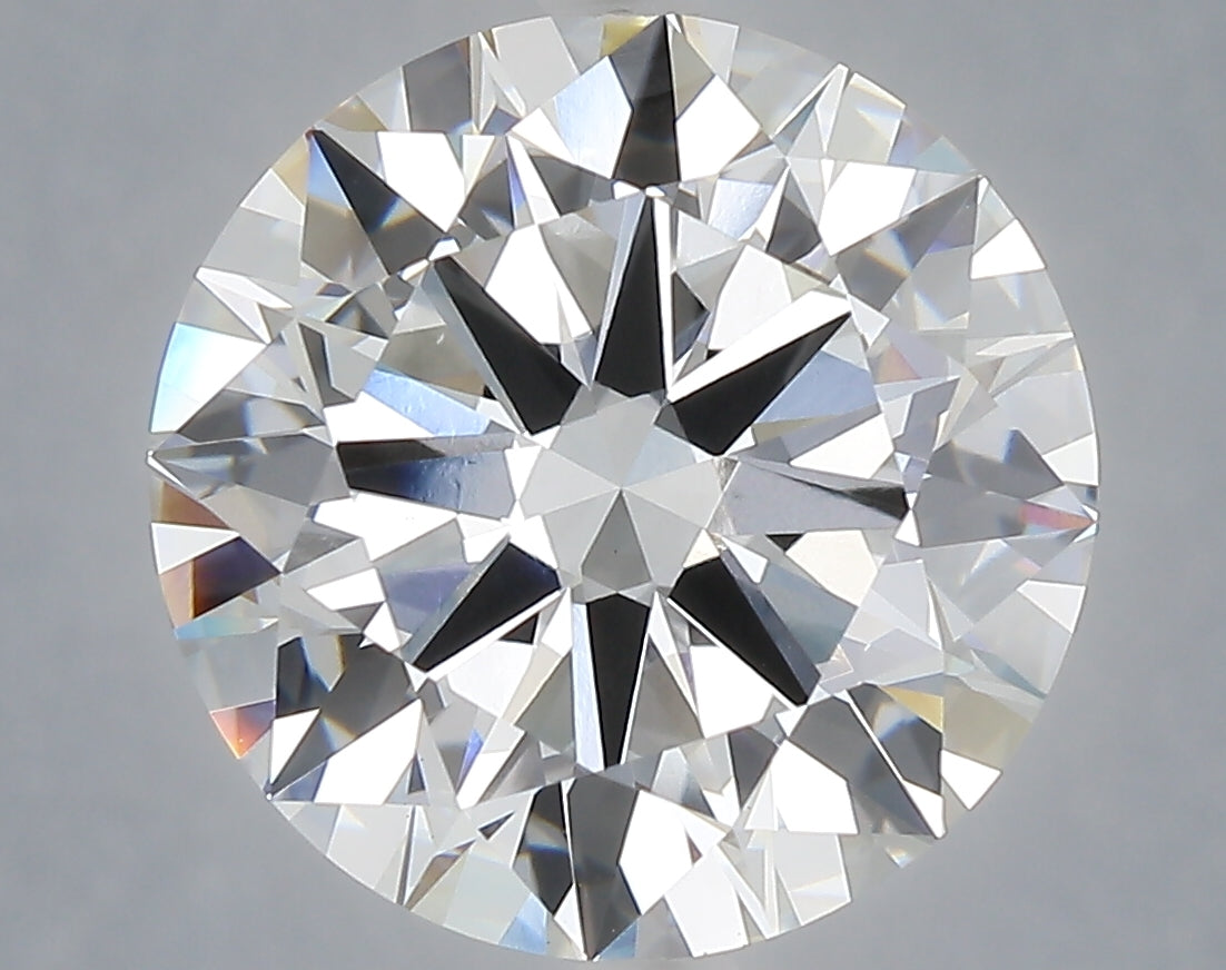 7.00 carat round lab grown diamond F color VVS2 clarity