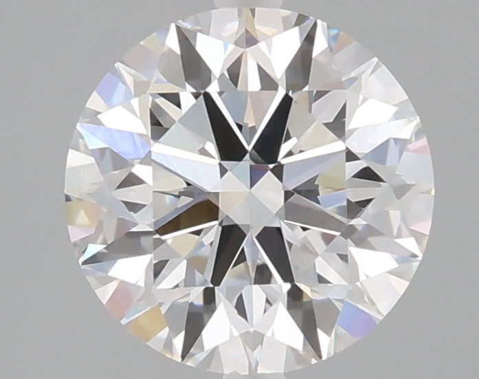 2.02 carat round lab grown diamond E color VVS2 clarity
