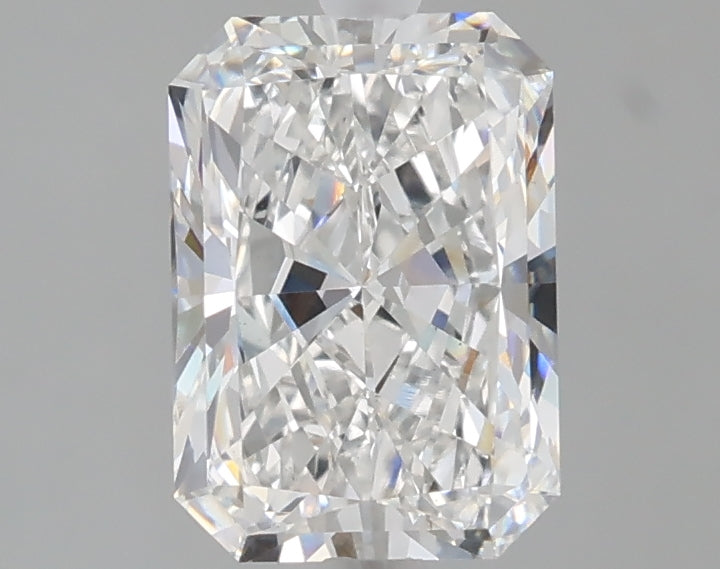 1.59 carat radiant lab grown diamond E color VS1 clarity