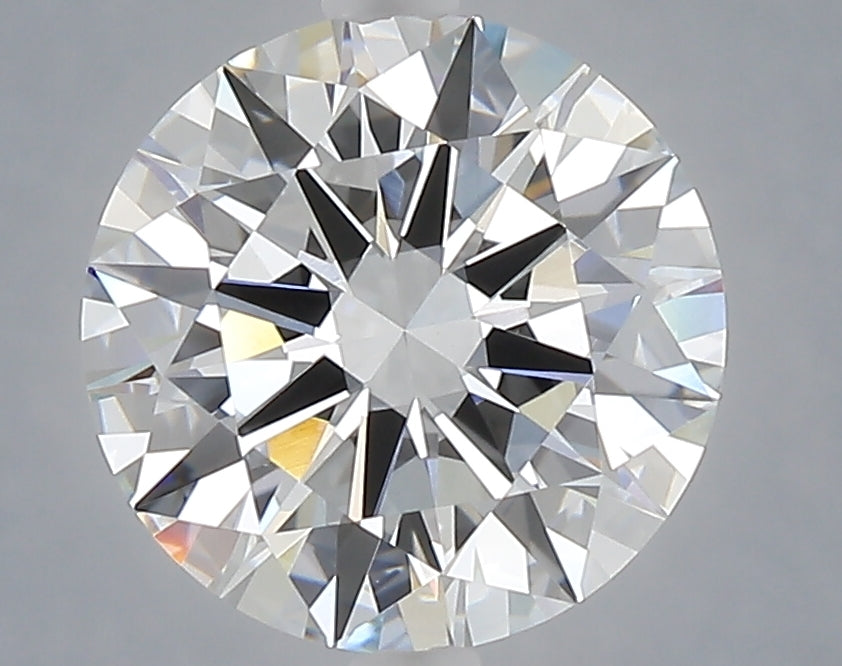 3.00 carat round lab grown diamond E color VS1 clarity
