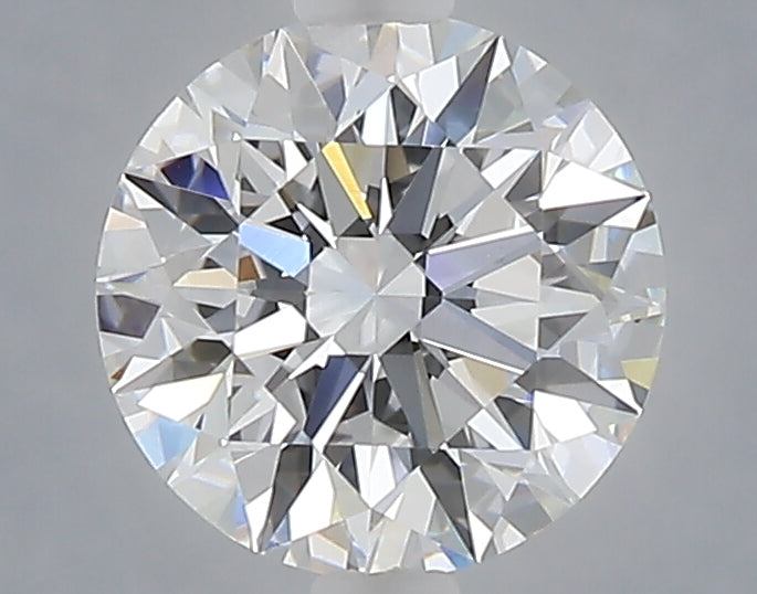 1.57 carat round lab grown diamond D color VVS2 clarity