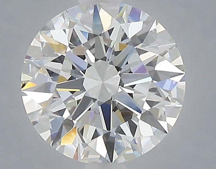 1.80 carat round lab grown diamond F color VS1 clarity