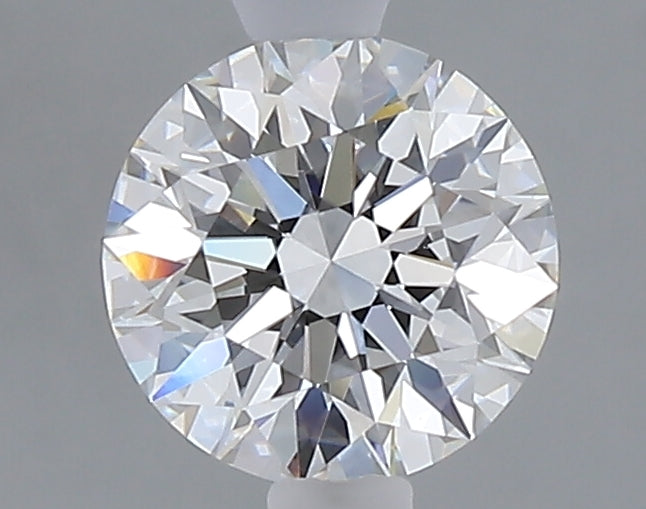 1.09 carat round lab grown diamond E color VVS2 clarity
