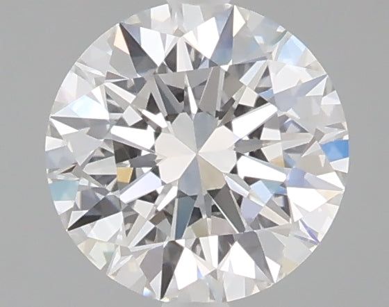 1.09 carat round lab grown diamond D color VVS2 clarity