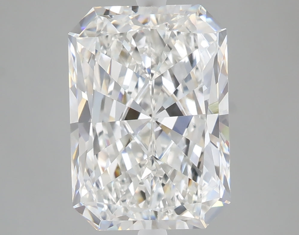 4.00 carat radiant lab grown diamond F color VVS2 clarity