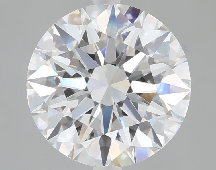 2.54 carat round lab grown diamond E color VVS2 clarity