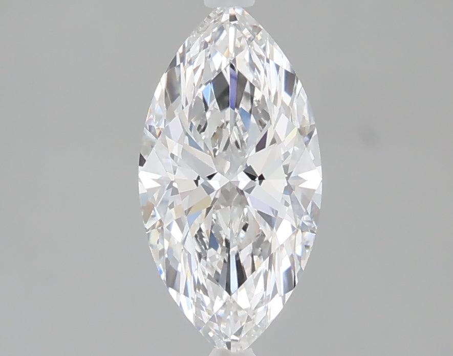 1.08 carat marquise lab grown diamond D color VVS2 clarity