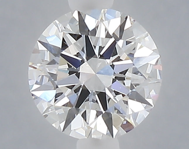 1.07 carat round lab grown diamond D color VVS2 clarity