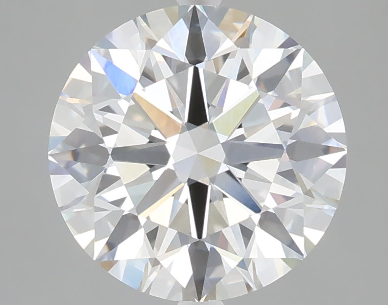 2.99 carat round lab grown diamond E color VVS2 clarity