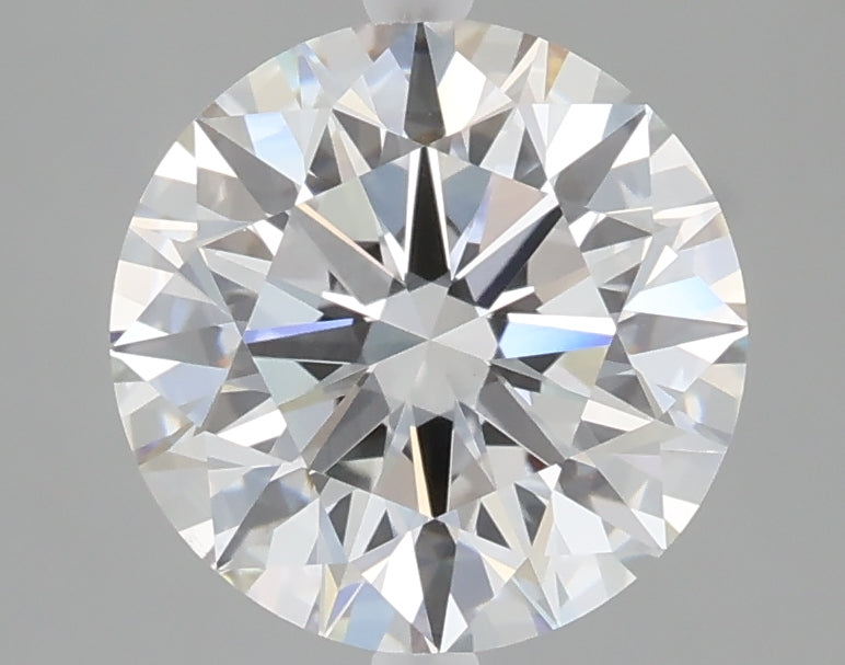 2.57 carat round lab grown diamond E color VVS2 clarity