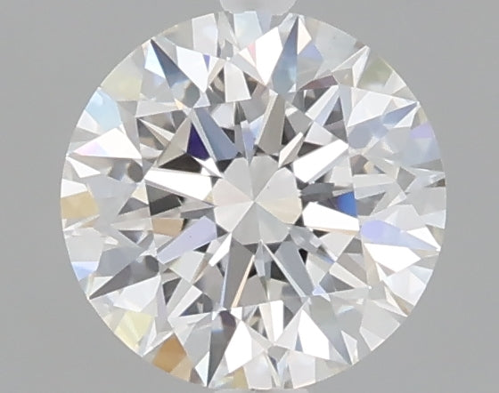 1.07 carat round lab grown diamond D color VVS2 clarity