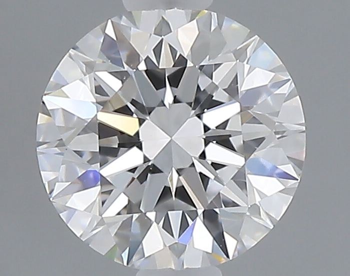 1.00 carat round lab grown diamond D color VVS2 clarity