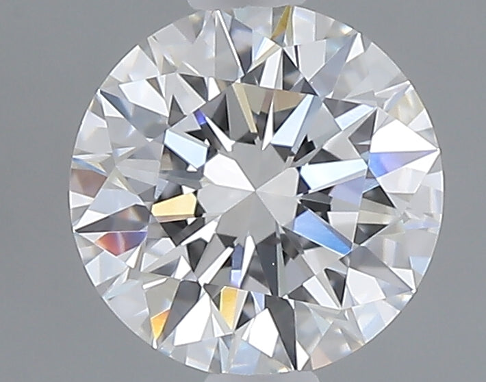 1.02 carat round lab grown diamond D color VVS2 clarity