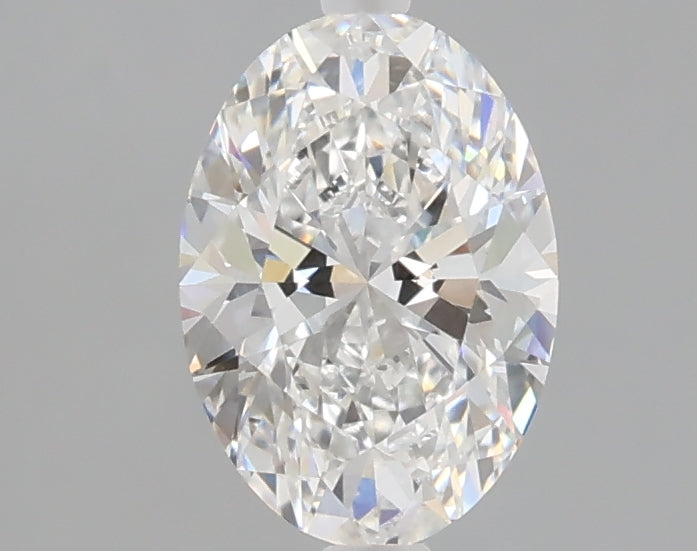 1.09 carat oval lab grown diamond E color VVS2 clarity