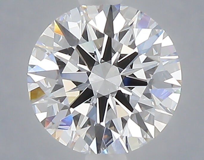 1.56 carat round lab grown diamond D color VVS2 clarity