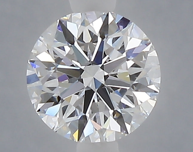 1.08 carat round lab grown diamond D color VVS2 clarity