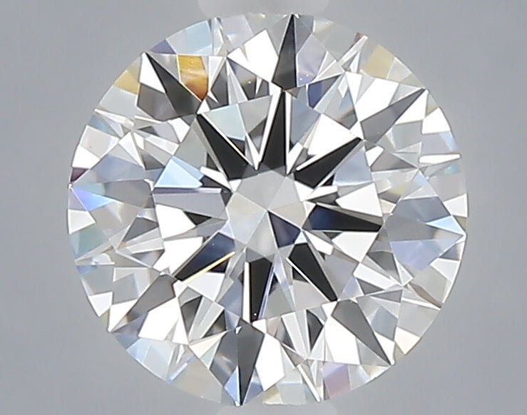 1.03 carat round lab grown diamond D color VVS2 clarity
