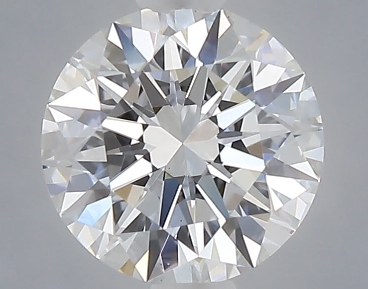 1.05 carat round lab grown diamond E color VS1 clarity