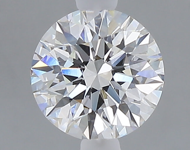 1.06 carat round lab grown diamond D color VVS2 clarity