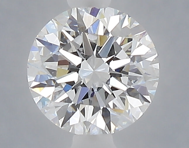 1.08 carat round lab grown diamond D color VVS2 clarity