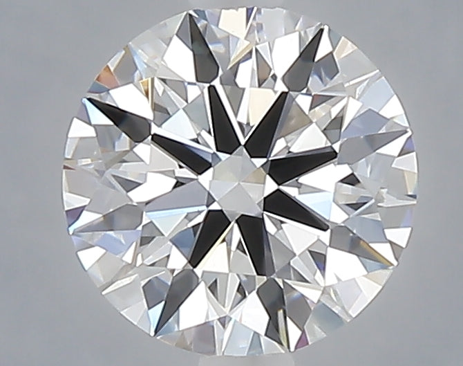 1.53 carat round lab grown diamond E color VS1 clarity