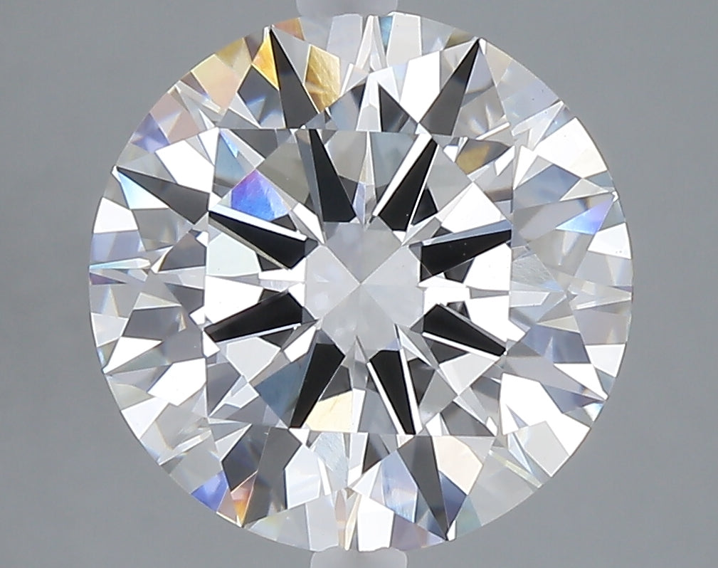 5.00 carat round lab grown diamond E color VS1 clarity
