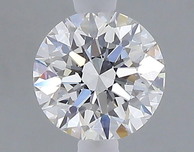 1.01 carat round lab grown diamond D color VVS2 clarity