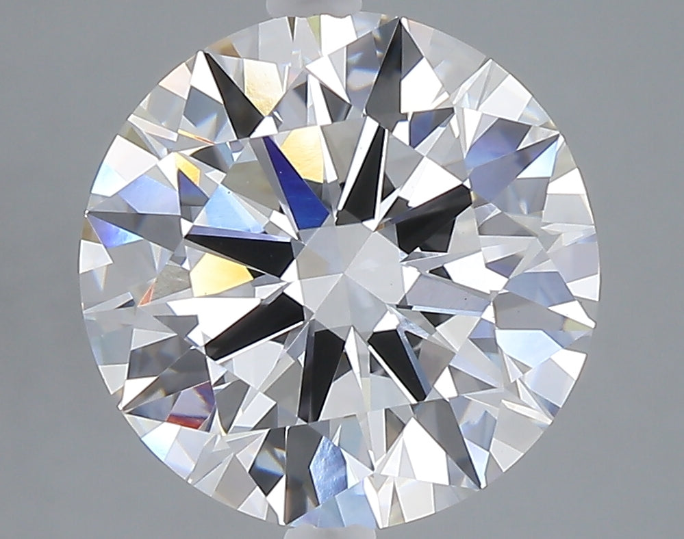 5.00 carat round lab grown diamond E color VS1 clarity