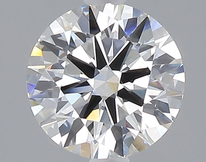 1.50 carat round lab grown diamond E color VVS2 clarity