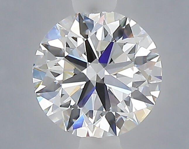 1.00 carat round lab grown diamond D color VVS2 clarity
